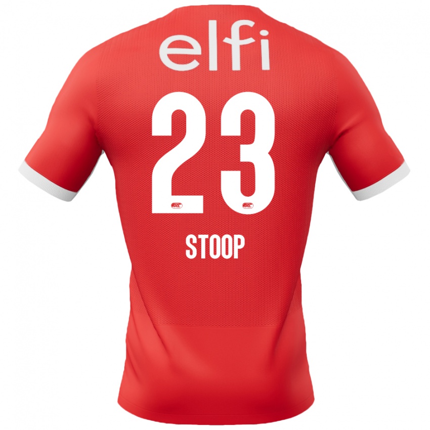 Kinder Maudy Stoop #23 Rot Weiß Heimtrikot Trikot 2024/25 T-Shirt Österreich