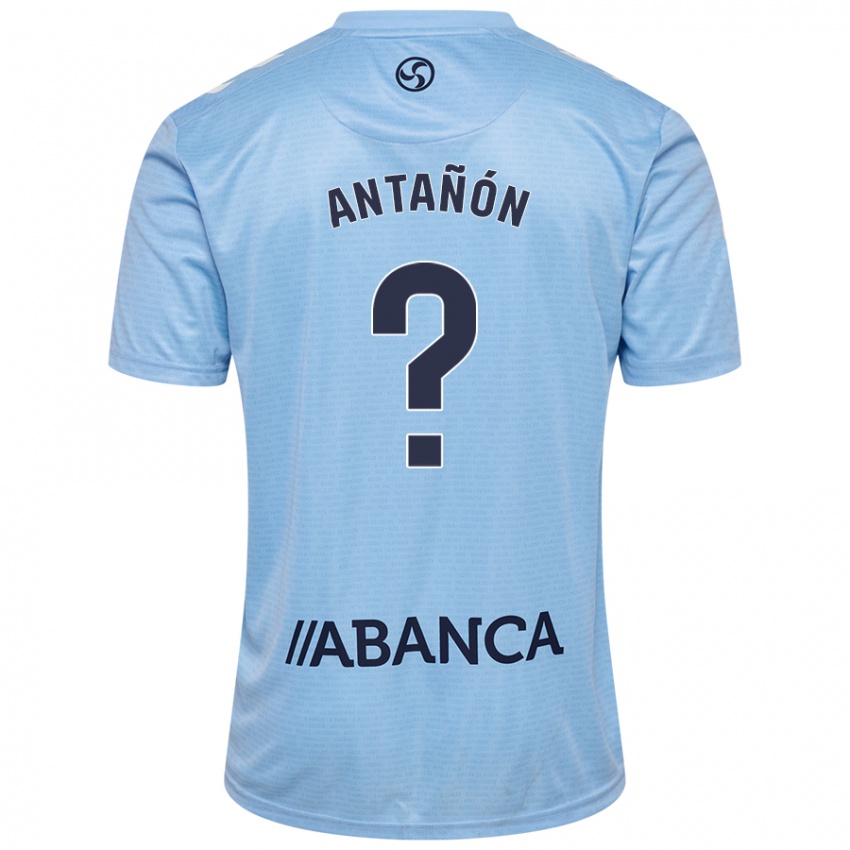 Kinder Andrés Antañón #0 Himmelblau Heimtrikot Trikot 2024/25 T-Shirt Österreich