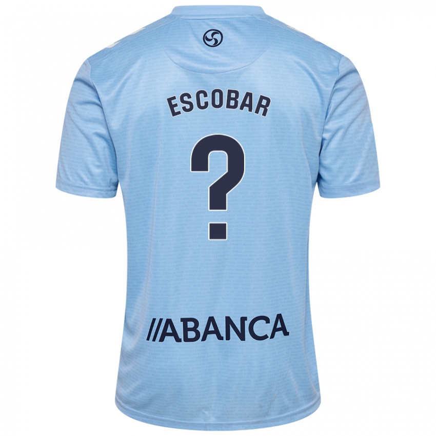 Kinder Jordi Escobar #0 Himmelblau Heimtrikot Trikot 2024/25 T-Shirt Österreich