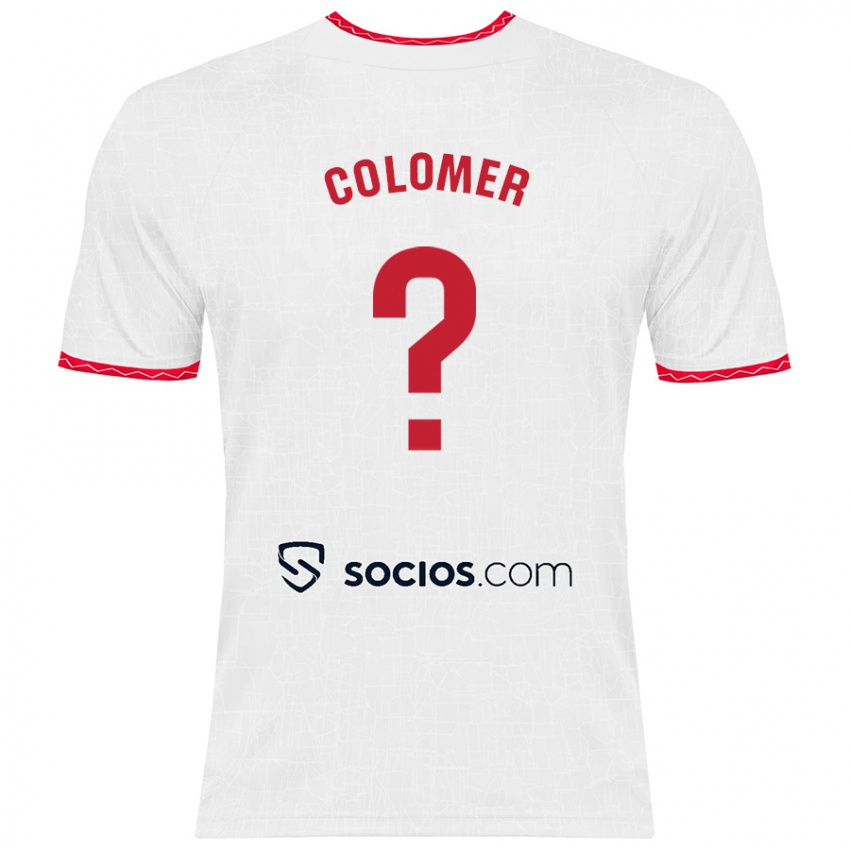 Kinder Carlos Colomer #0 Weiß Rot Heimtrikot Trikot 2024/25 T-Shirt Österreich