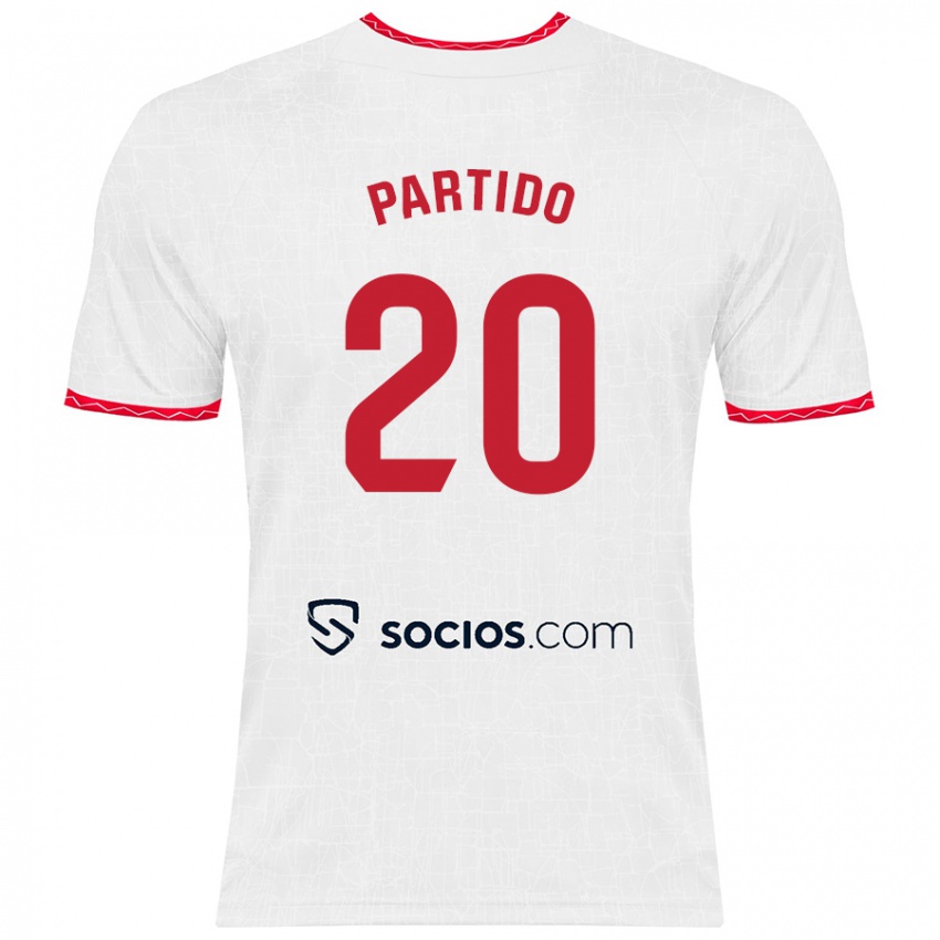 Kinder Paula Partido #20 Weiß Rot Heimtrikot Trikot 2024/25 T-Shirt Österreich