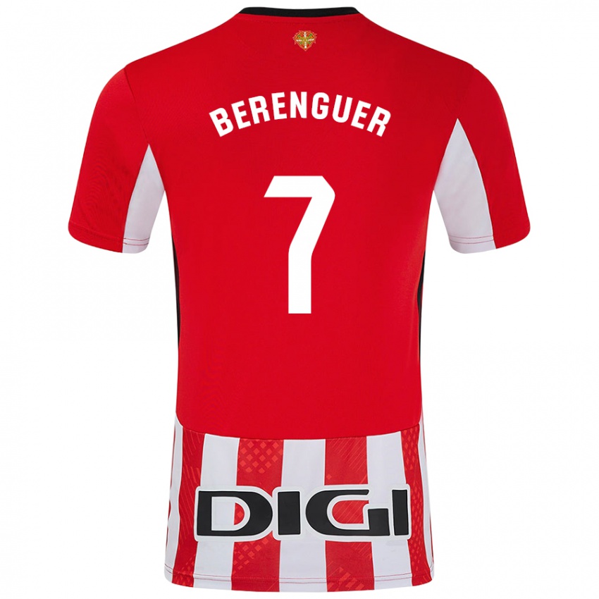 Kinder Álex Berenguer #7 Rot Weiß Heimtrikot Trikot 2024/25 T-Shirt Österreich