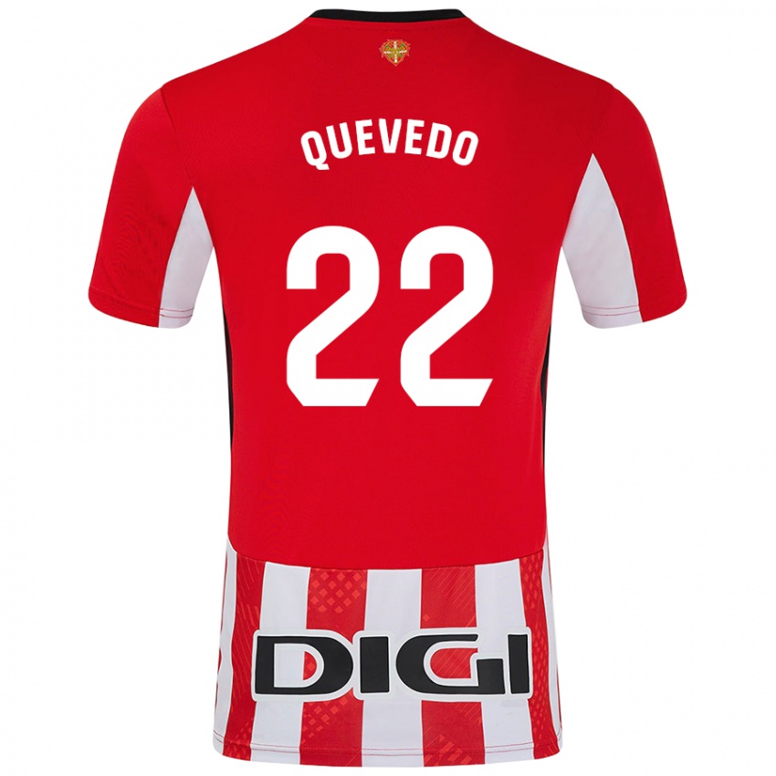 Kinder Ugaitz Quevedo #22 Rot Weiß Heimtrikot Trikot 2024/25 T-Shirt Österreich