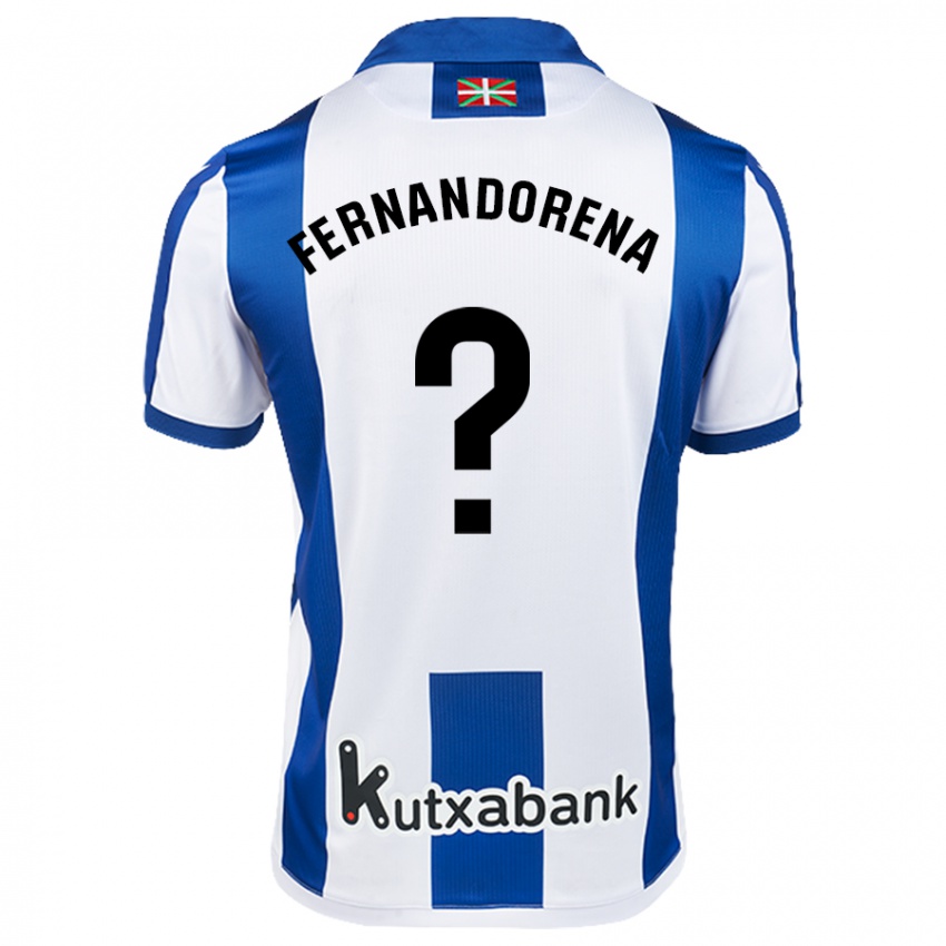 Kinder Alex Fernandorena #0 Weiß Blau Heimtrikot Trikot 2024/25 T-Shirt Österreich