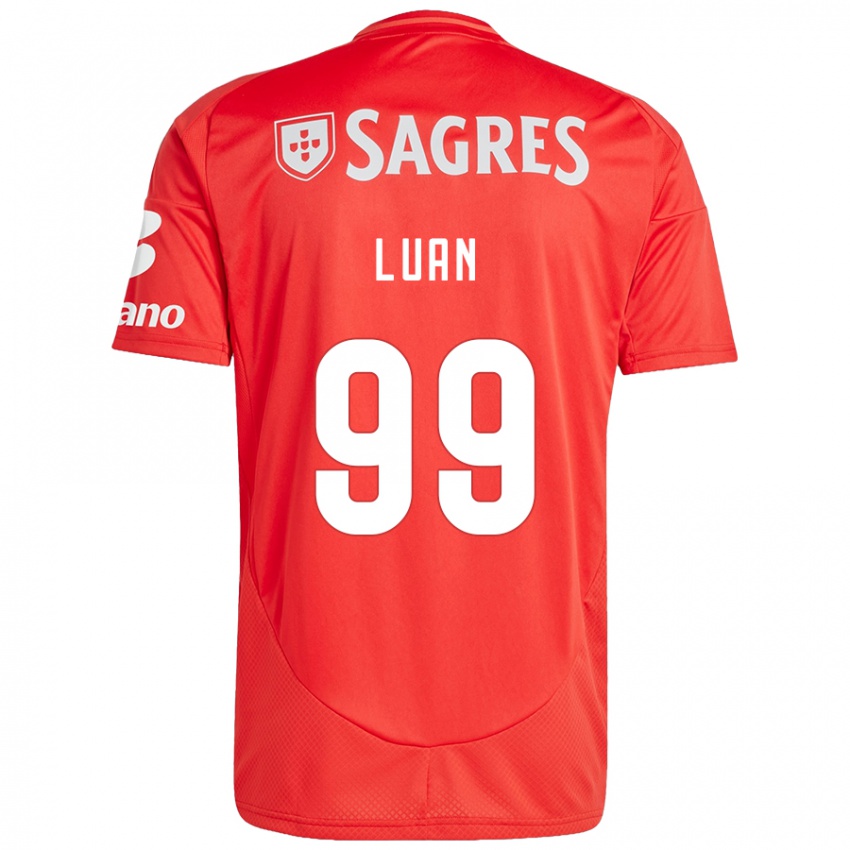 Kinder Luan #99 Rot Weiß Heimtrikot Trikot 2024/25 T-Shirt Österreich