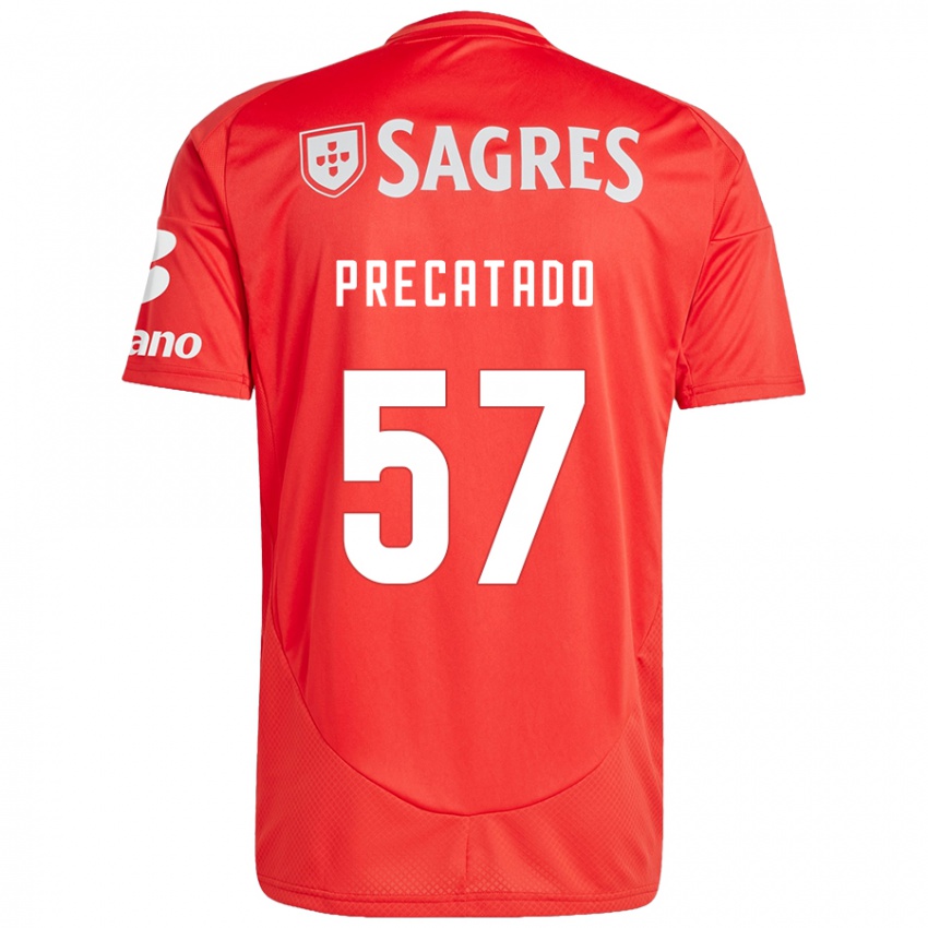 Kinder Precatado #57 Rot Weiß Heimtrikot Trikot 2024/25 T-Shirt Österreich