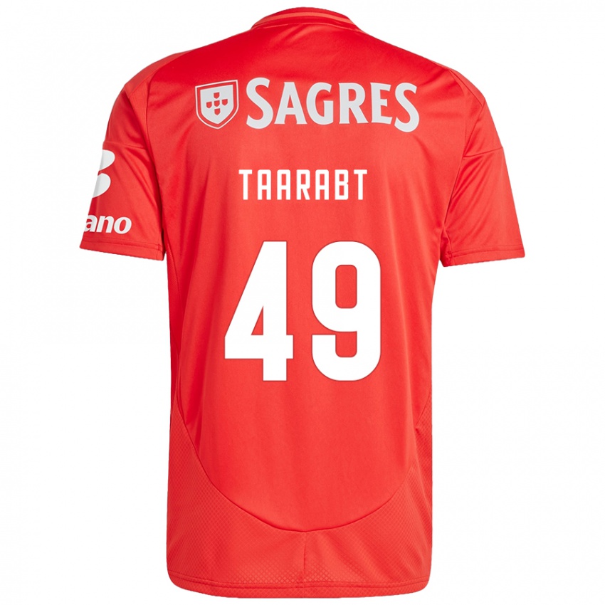 Kinder Adel Taarabt #49 Rot Weiß Heimtrikot Trikot 2024/25 T-Shirt Österreich