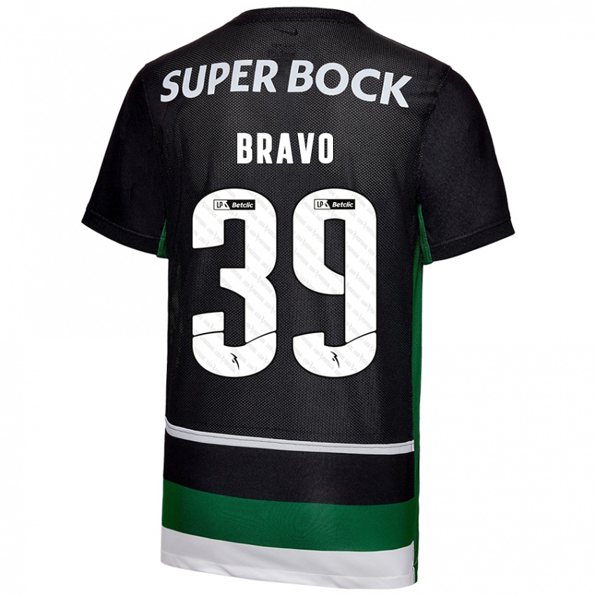 Kinder Bravo #39 Schwarz Weiß Grün Heimtrikot Trikot 2024/25 T-Shirt Österreich