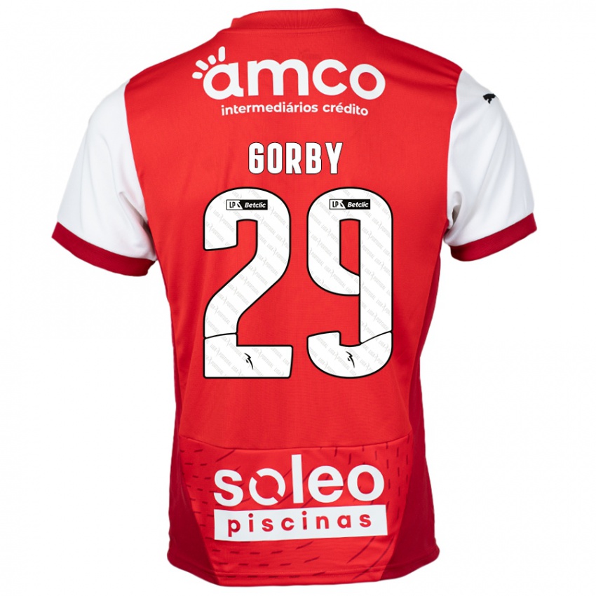 Kinder Gorby #29 Rot Weiß Heimtrikot Trikot 2024/25 T-Shirt Österreich