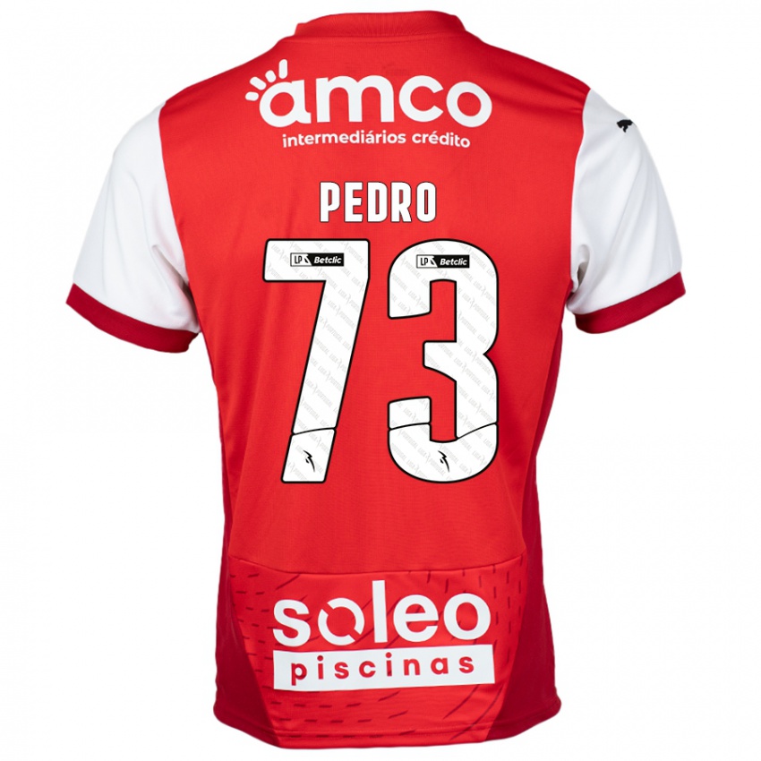 Kinder Zé Pedro #73 Rot Weiß Heimtrikot Trikot 2024/25 T-Shirt Österreich