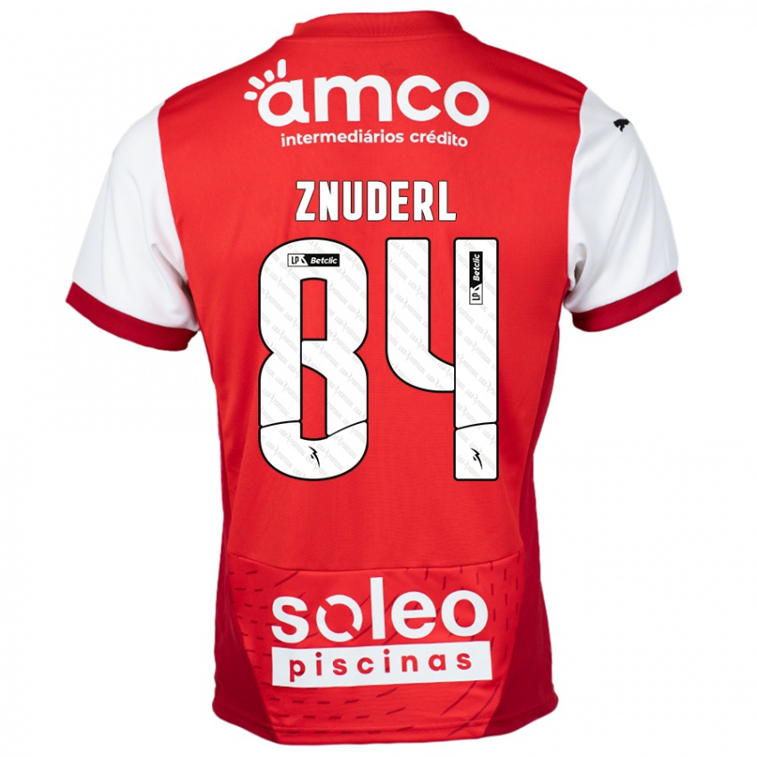 Kinder Tai Znuderl #84 Rot Weiß Heimtrikot Trikot 2024/25 T-Shirt Österreich