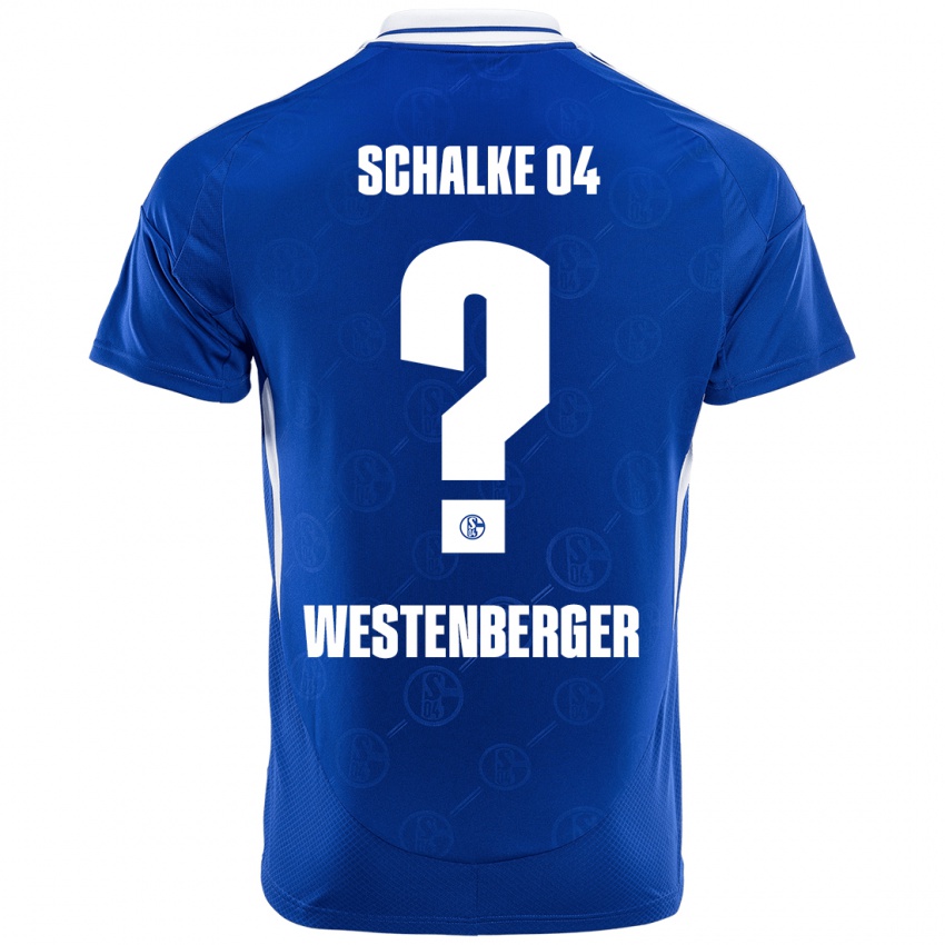 Kinder Noel Westenberger #0 Königsblau Heimtrikot Trikot 2024/25 T-Shirt Österreich