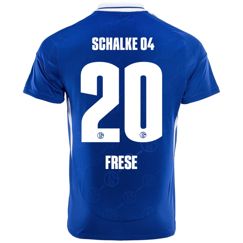 Kinder Niklas Frese #20 Königsblau Heimtrikot Trikot 2024/25 T-Shirt Österreich