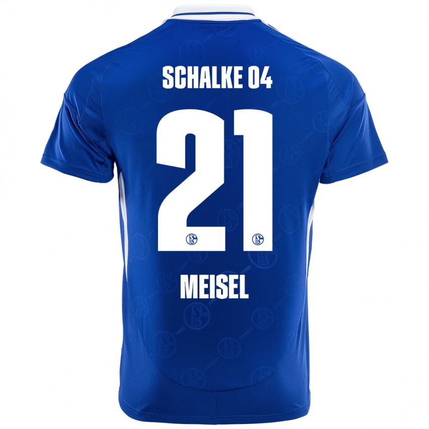 Kinder Kelsey Meisel #21 Königsblau Heimtrikot Trikot 2024/25 T-Shirt Österreich