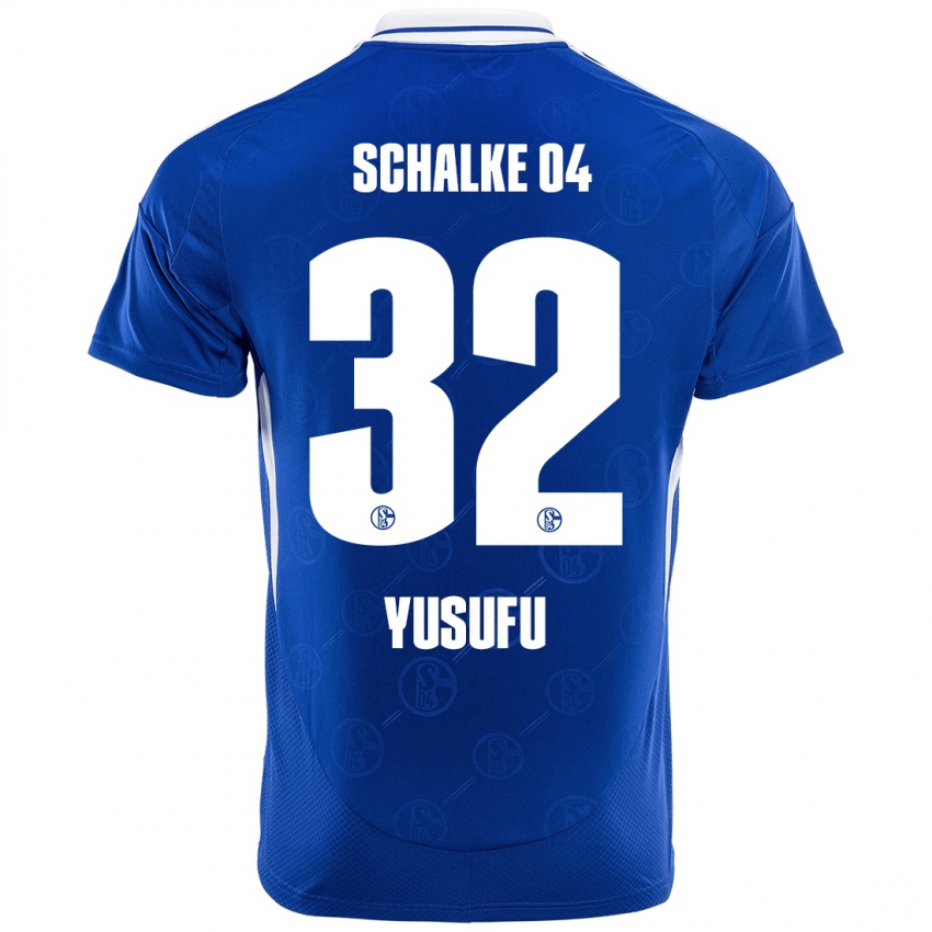 Kinder Faaris Yusufu #32 Königsblau Heimtrikot Trikot 2024/25 T-Shirt Österreich