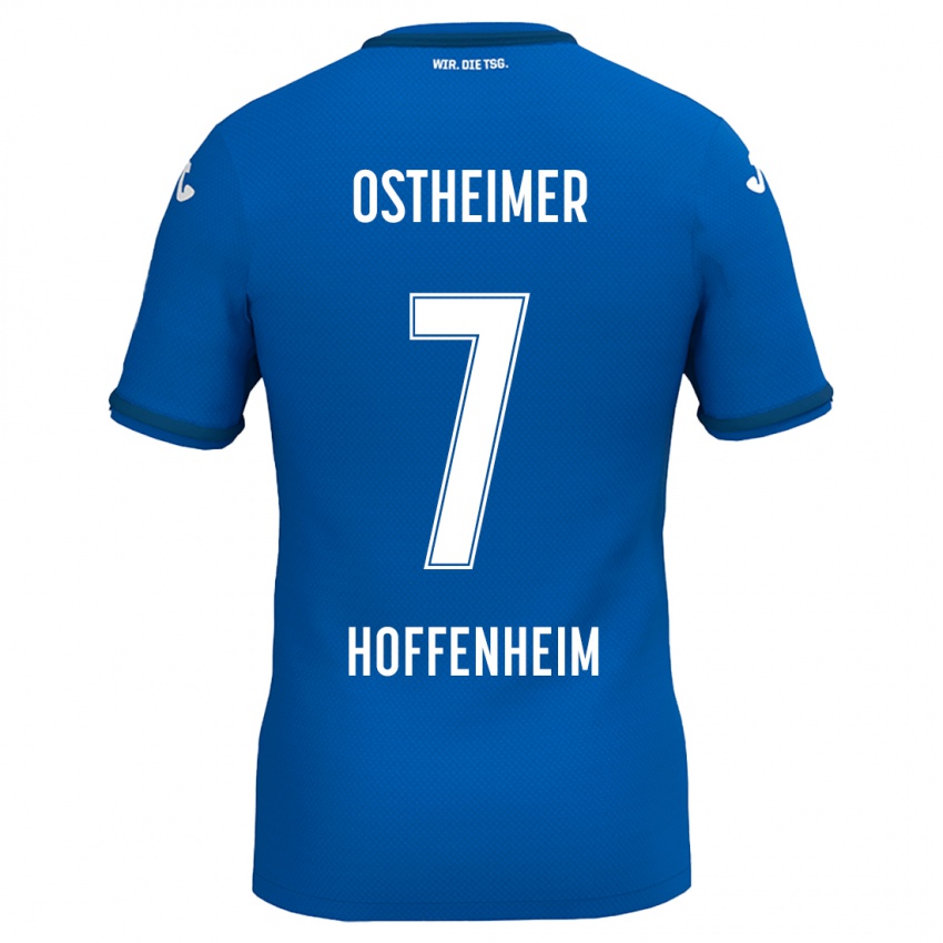 Kinder Nevio Ostheimer #7 Königsblau Heimtrikot Trikot 2024/25 T-Shirt Österreich