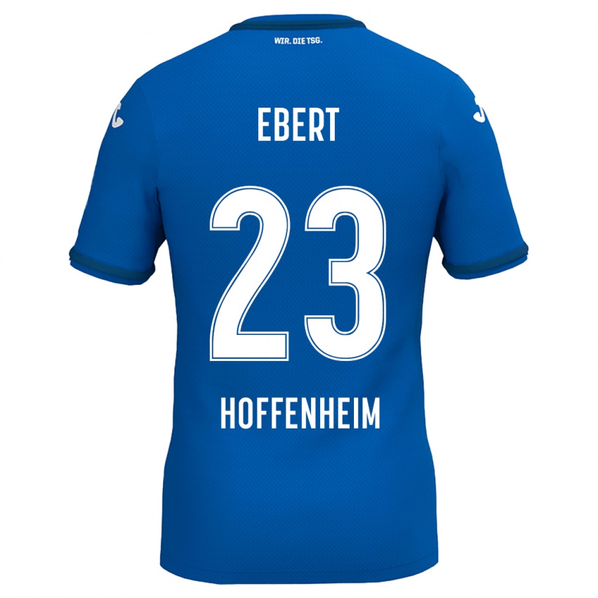 Kinder Darijo Ebert #23 Königsblau Heimtrikot Trikot 2024/25 T-Shirt Österreich