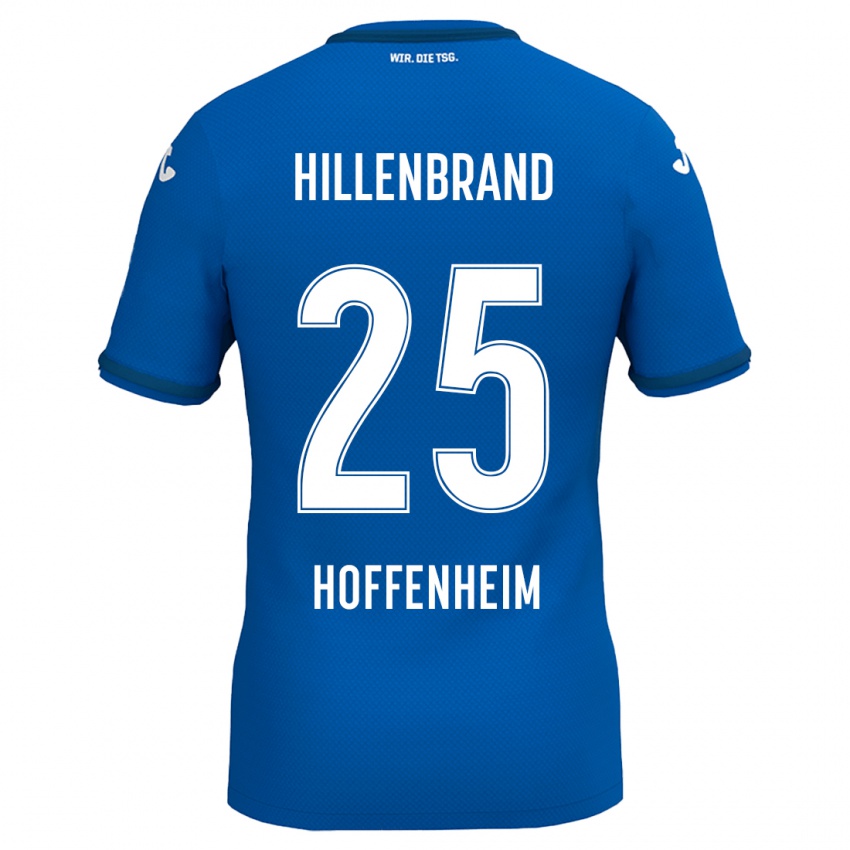 Kinder Jack Hillenbrand #25 Königsblau Heimtrikot Trikot 2024/25 T-Shirt Österreich