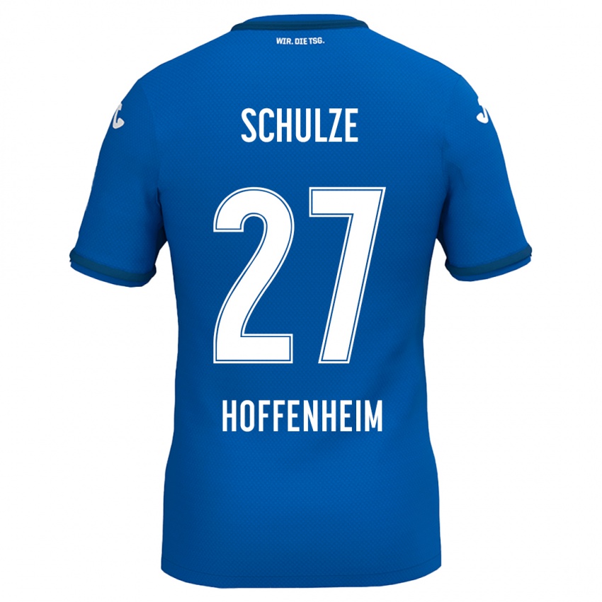 Kinder Louis Schulze #27 Königsblau Heimtrikot Trikot 2024/25 T-Shirt Österreich