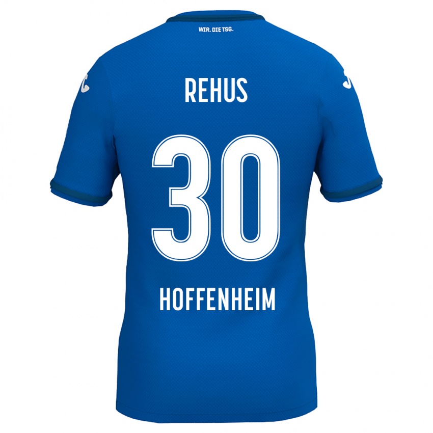 Kinder Milan Rehus #30 Königsblau Heimtrikot Trikot 2024/25 T-Shirt Österreich