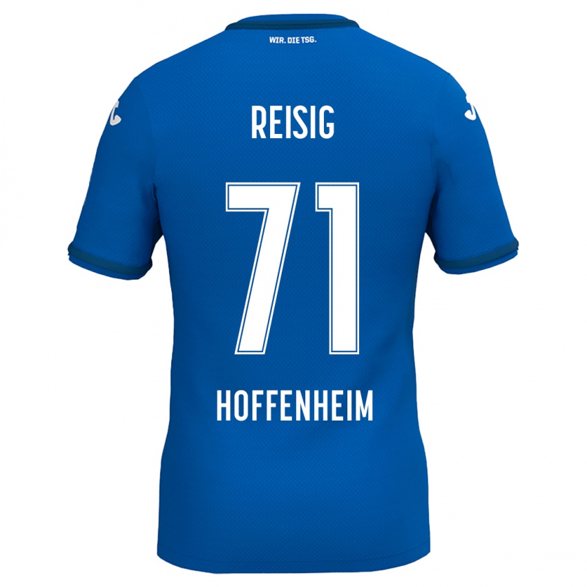 Kinder Ruben Reisig #71 Königsblau Heimtrikot Trikot 2024/25 T-Shirt Österreich