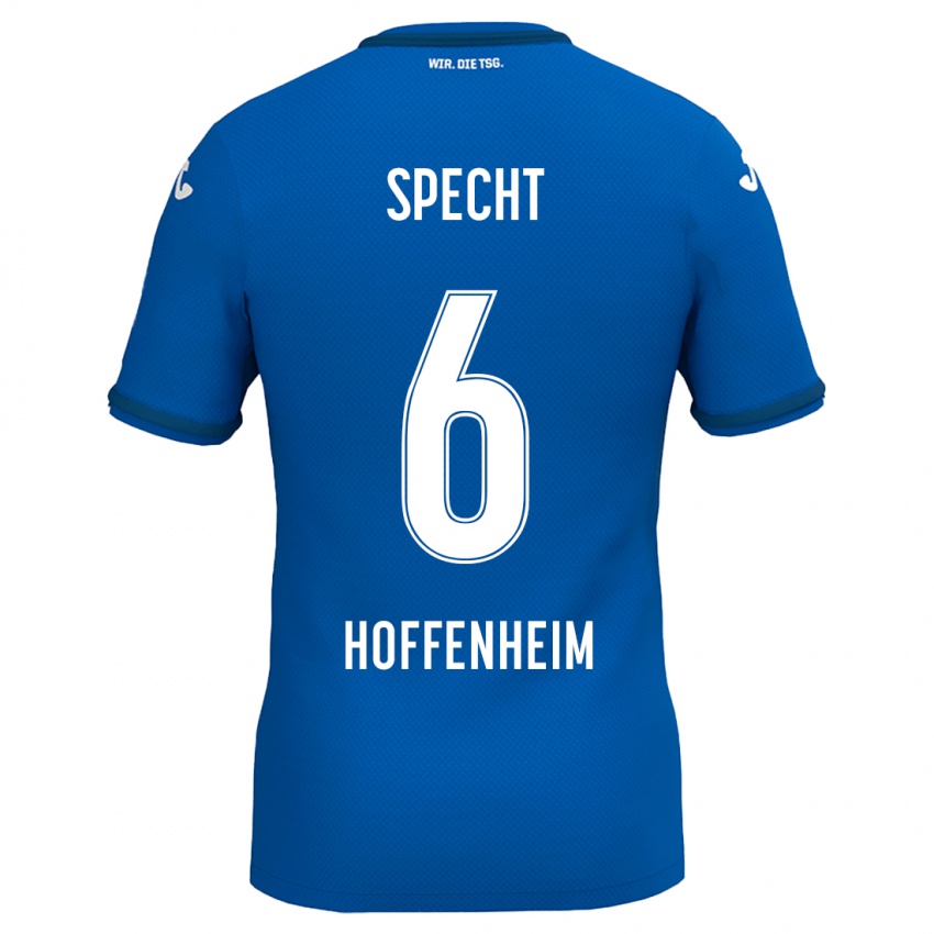 Kinder Michaela Specht #6 Königsblau Heimtrikot Trikot 2024/25 T-Shirt Österreich