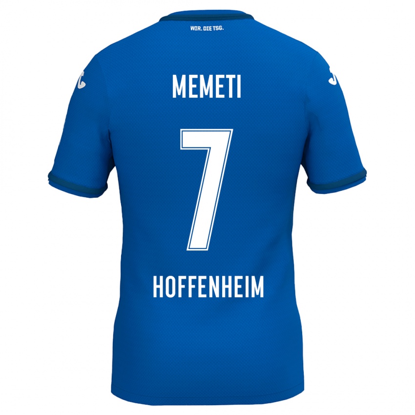 Kinder Erëleta Memeti #7 Königsblau Heimtrikot Trikot 2024/25 T-Shirt Österreich