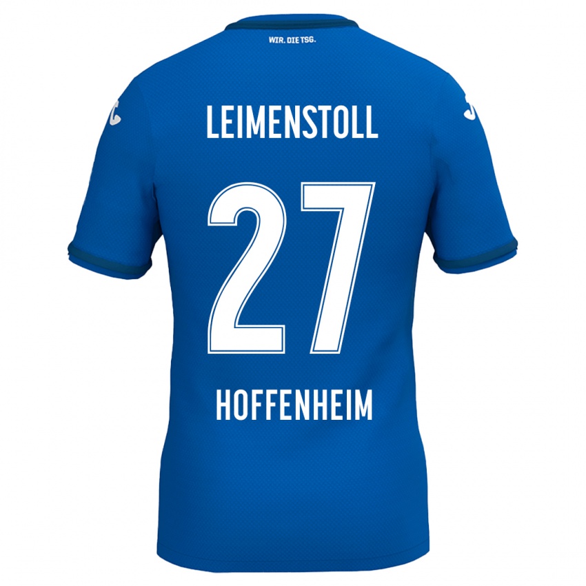 Kinder Vanessa Leimenstoll #27 Königsblau Heimtrikot Trikot 2024/25 T-Shirt Österreich