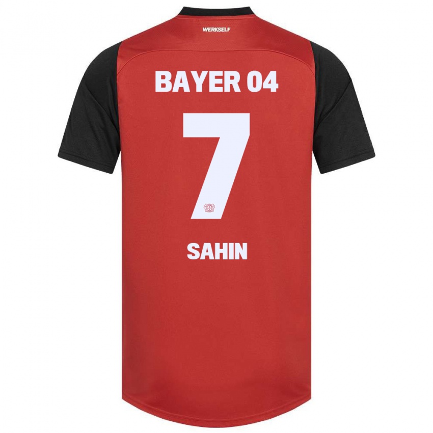 Kinder Batuhan Sahin #7 Rot Schwarz Heimtrikot Trikot 2024/25 T-Shirt Österreich