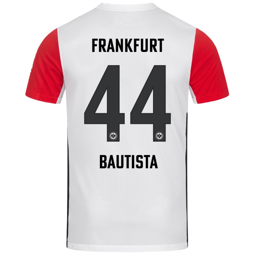 Kinder Davis Bautista #44 Weiß Rot Heimtrikot Trikot 2024/25 T-Shirt Österreich