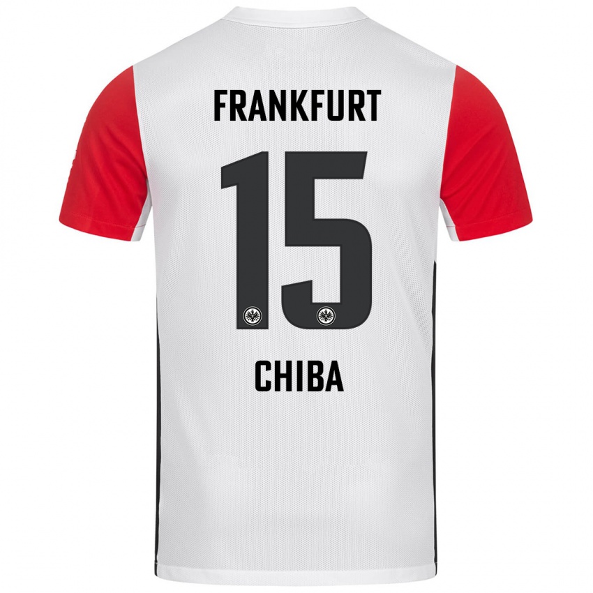 Kinder Remina Chiba #15 Weiß Rot Heimtrikot Trikot 2024/25 T-Shirt Österreich