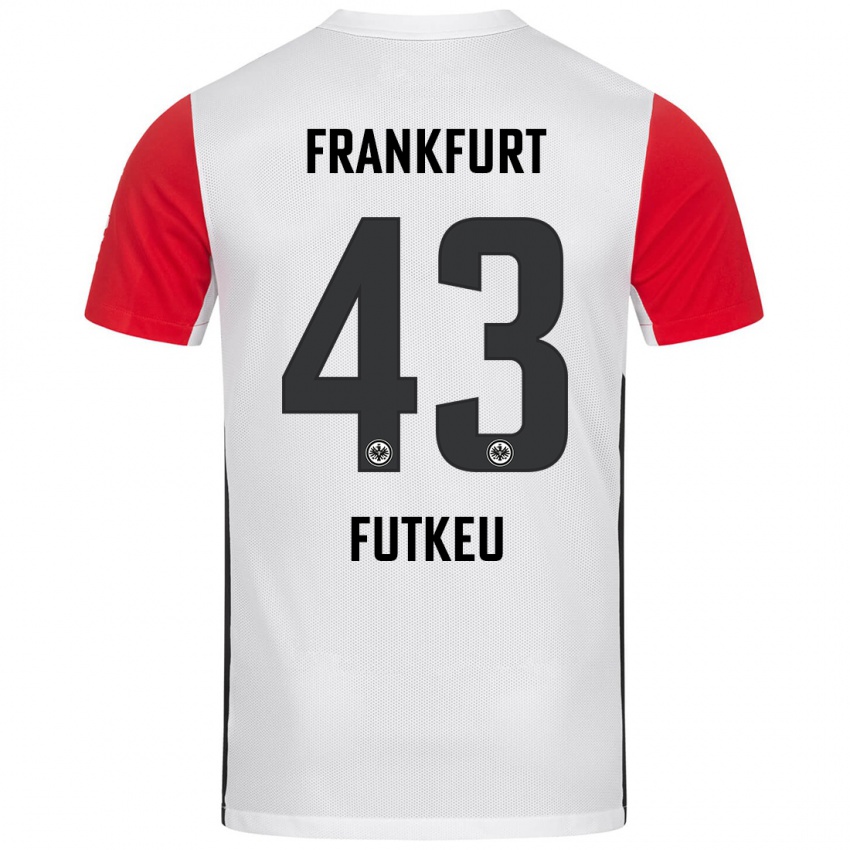 Kinder Noel Futkeu #43 Weiß Rot Heimtrikot Trikot 2024/25 T-Shirt Österreich