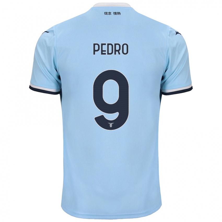 Kinder Pedro #9 Blau Heimtrikot Trikot 2024/25 T-Shirt Österreich