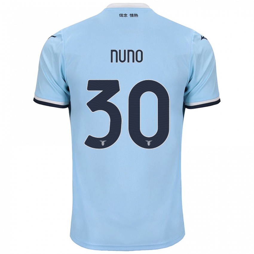 Kinder Nuno Tavares #30 Blau Heimtrikot Trikot 2024/25 T-Shirt Österreich