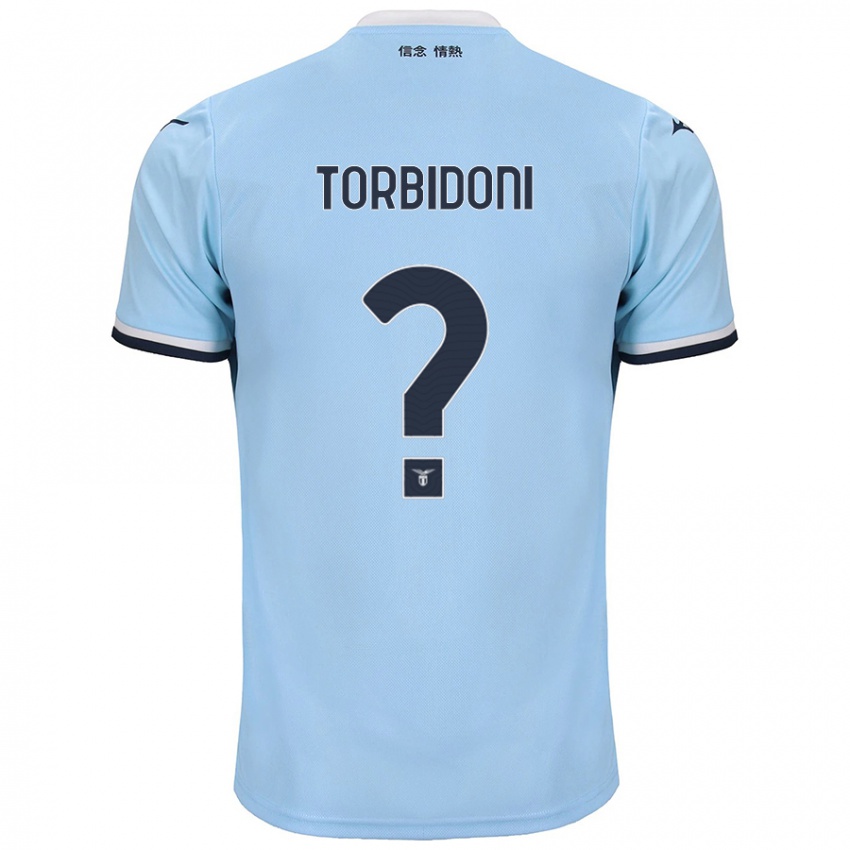 Kinder Marco Torbidoni #0 Blau Heimtrikot Trikot 2024/25 T-Shirt Österreich