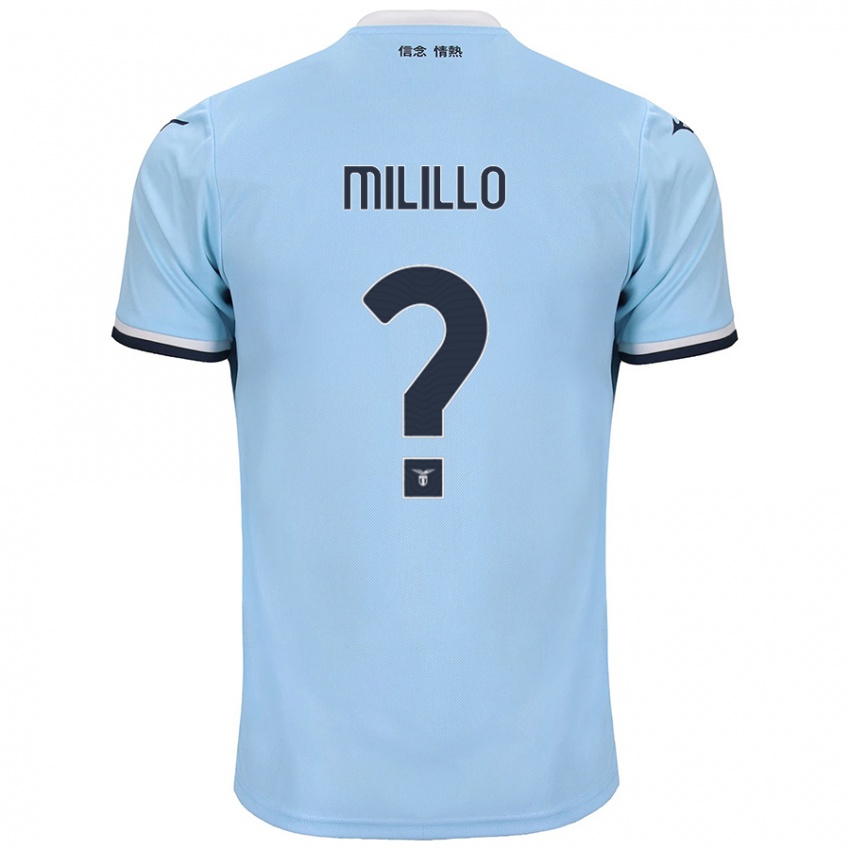 Kinder Flavio Milillo #0 Blau Heimtrikot Trikot 2024/25 T-Shirt Österreich