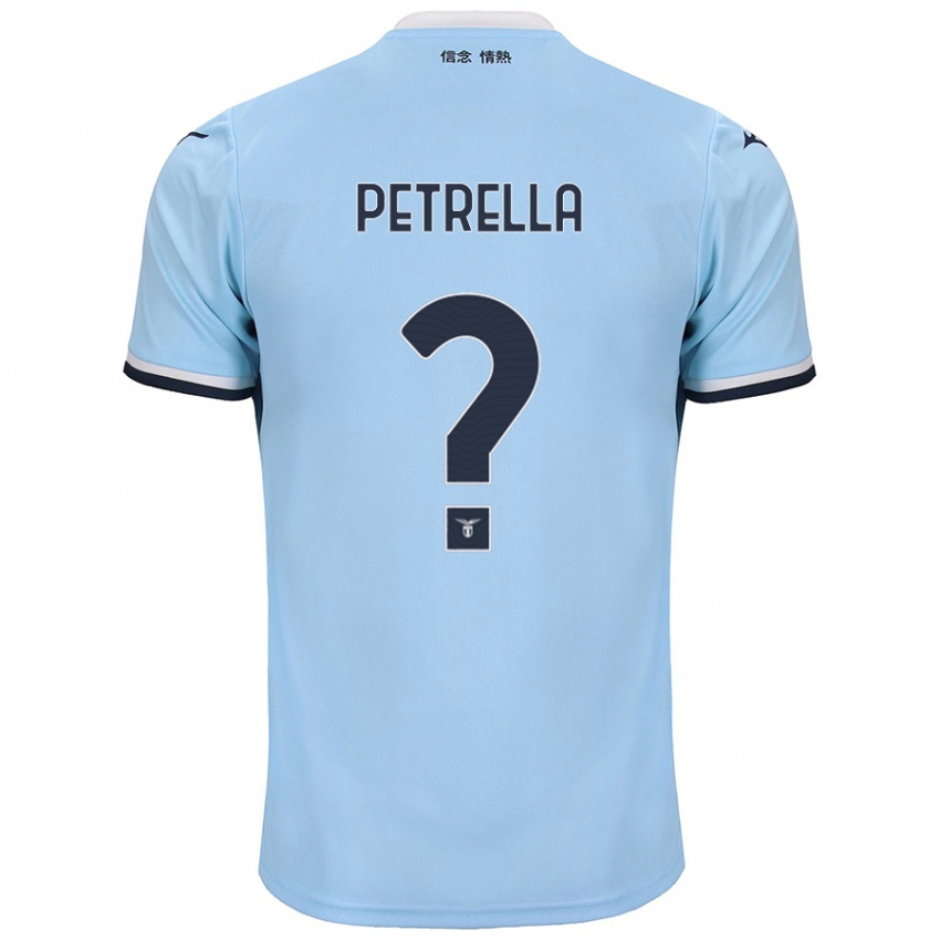 Kinder Anthony Petrella #0 Blau Heimtrikot Trikot 2024/25 T-Shirt Österreich