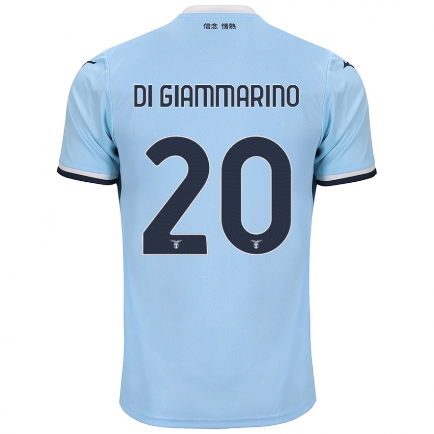 Kinder Virginia Di Giammarino #20 Blau Heimtrikot Trikot 2024/25 T-Shirt Österreich