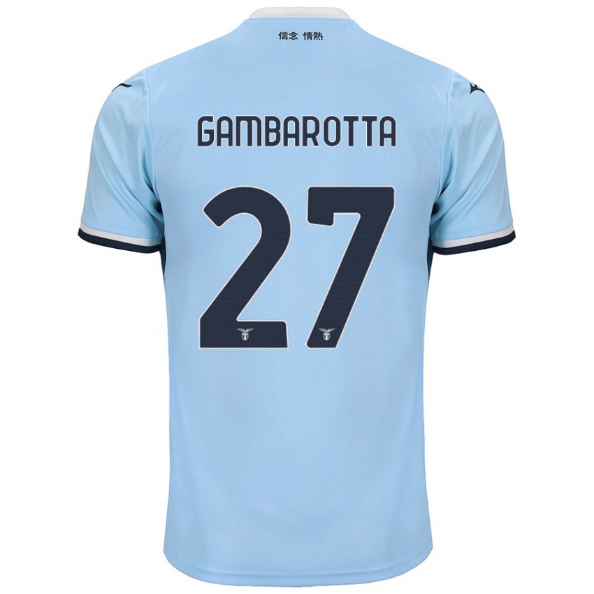 Kinder Margot Gambarotta #27 Blau Heimtrikot Trikot 2024/25 T-Shirt Österreich