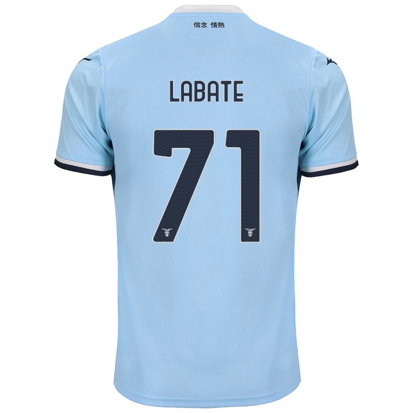 Kinder Camilla Labate #71 Blau Heimtrikot Trikot 2024/25 T-Shirt Österreich