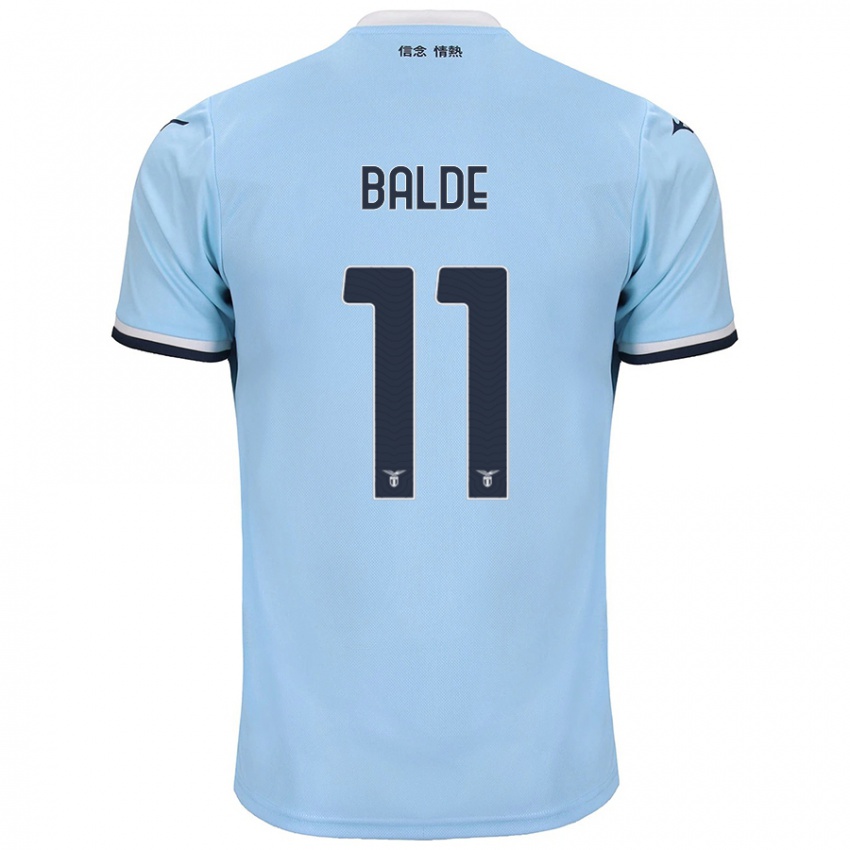 Kinder Mahamadou Balde #11 Blau Heimtrikot Trikot 2024/25 T-Shirt Österreich