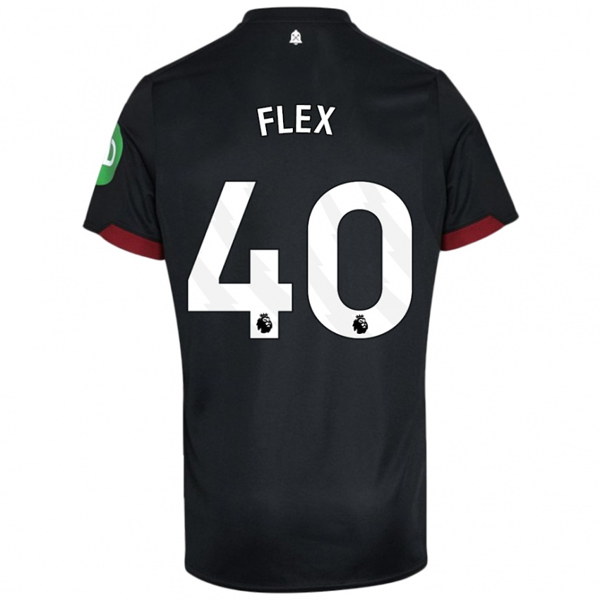 Kinder Armstrong Oko Flex #40 Schwarz Weiß Auswärtstrikot Trikot 2024/25 T-Shirt Österreich