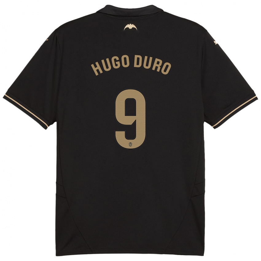 Kinder Hugo Duro #9 Schwarz Auswärtstrikot Trikot 2024/25 T-Shirt Österreich