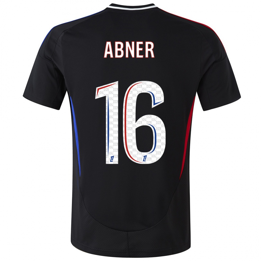 Kinder Abner #16 Schwarz Auswärtstrikot Trikot 2024/25 T-Shirt Österreich