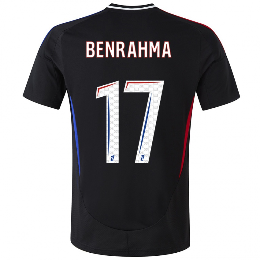 Kinder Said Benrahma #17 Schwarz Auswärtstrikot Trikot 2024/25 T-Shirt Österreich