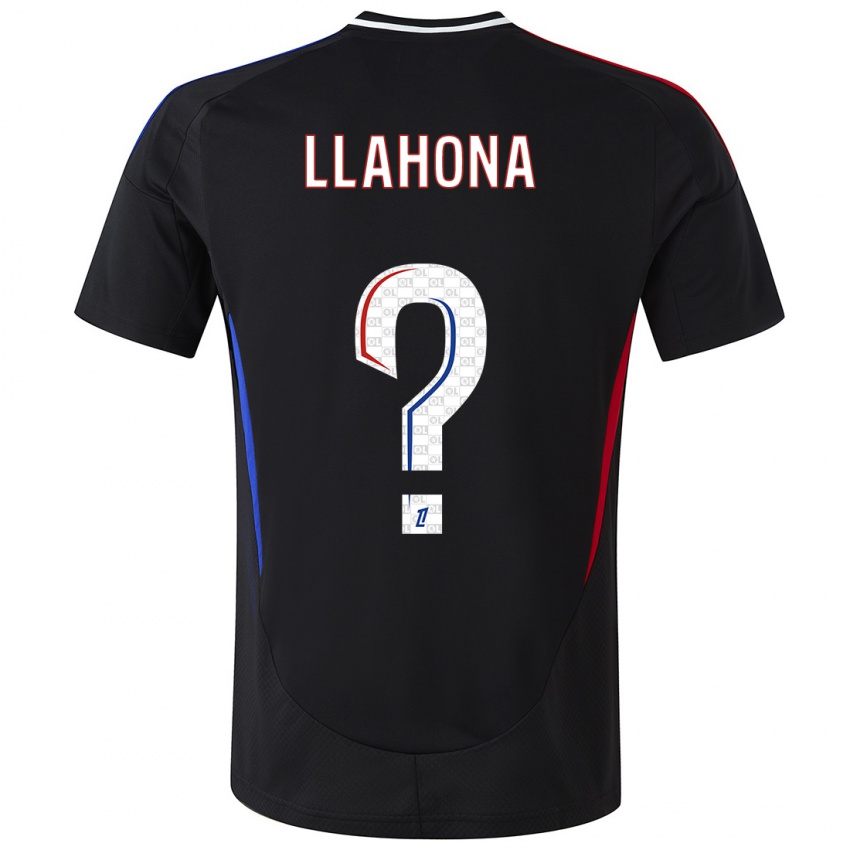 Kinder Yann Llahona #0 Schwarz Auswärtstrikot Trikot 2024/25 T-Shirt Österreich