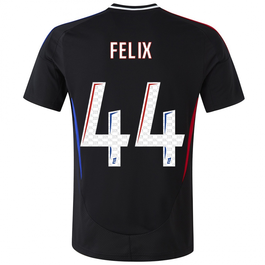 Kinder Marley Felix #44 Schwarz Auswärtstrikot Trikot 2024/25 T-Shirt Österreich