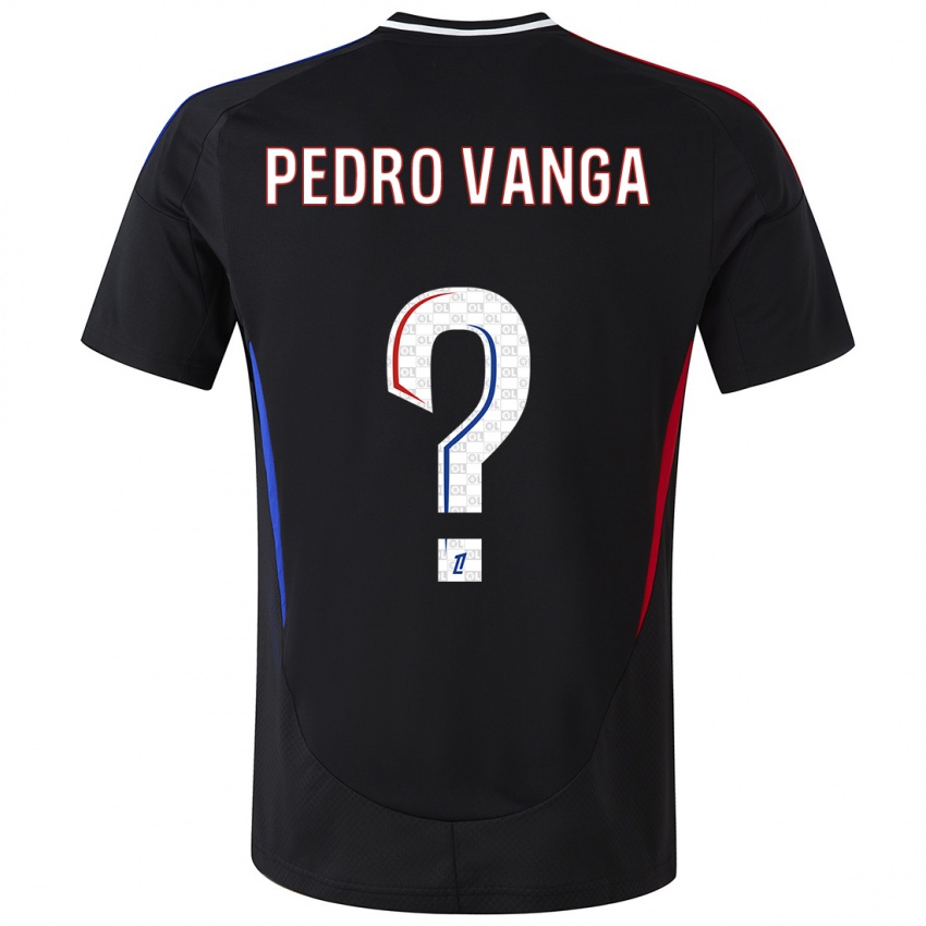 Kinder Emerson Pedro Vanga #0 Schwarz Auswärtstrikot Trikot 2024/25 T-Shirt Österreich