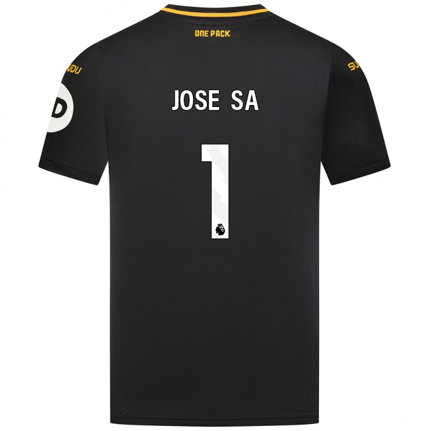 Kinder Jose Sa #1 Schwarz Auswärtstrikot Trikot 2024/25 T-Shirt Österreich