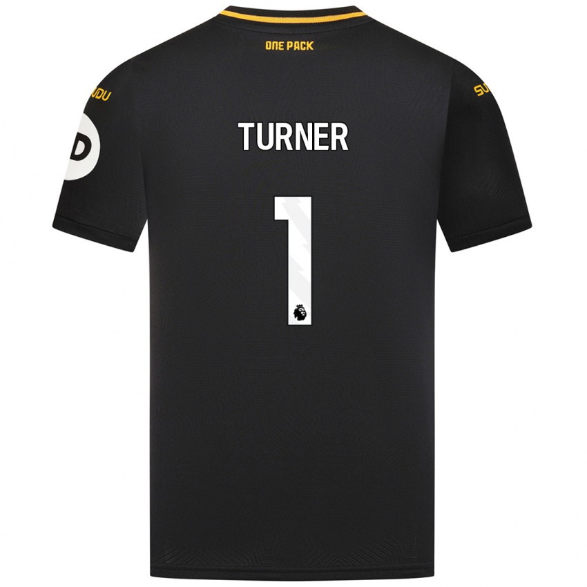 Kinder Shannon Turner #1 Schwarz Auswärtstrikot Trikot 2024/25 T-Shirt Österreich